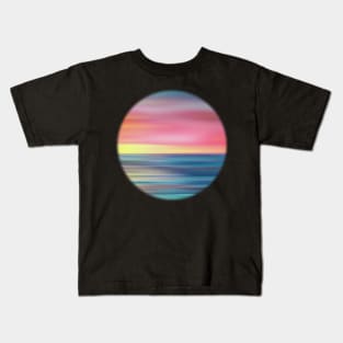 Abstract Seascape 9 Kids T-Shirt